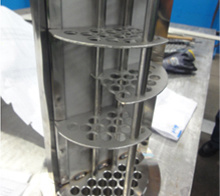 Double Shell-Pass Heat Exchanger